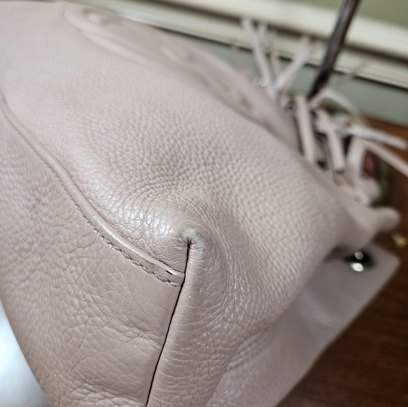 Auth Gucci Soho Medium Bag Large GG Pink Bag 308982 Light Blush Pink - Picture 6 of 15